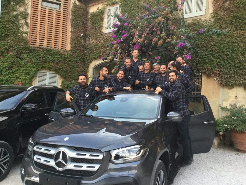 Mercedes presenta Classe X con Tuscan Excelsia